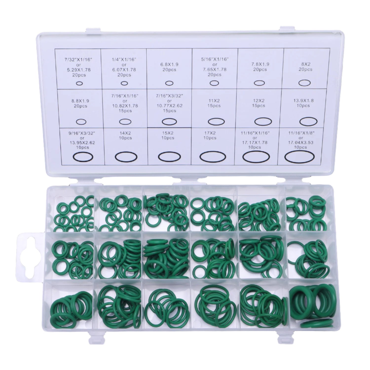 270pcs Car A/C O-Rings