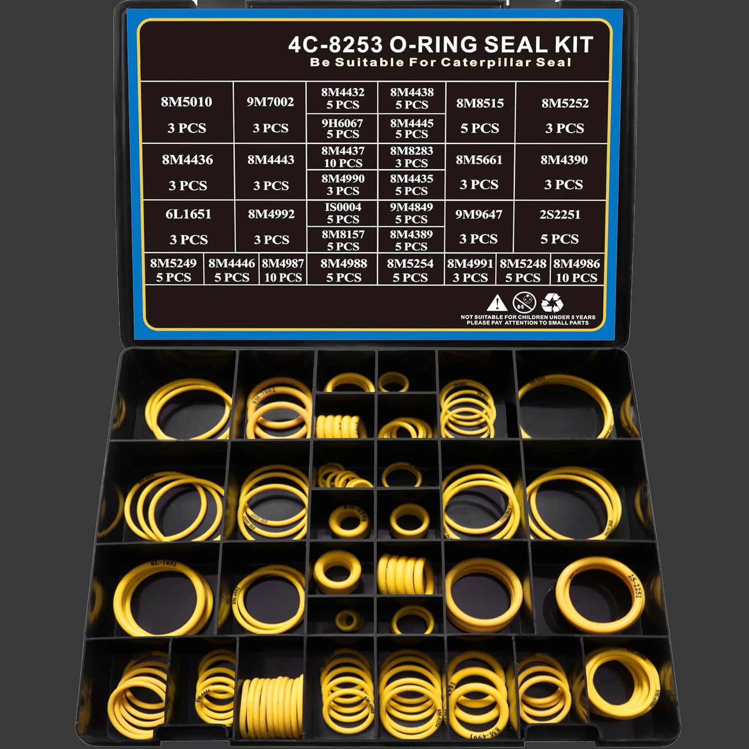 4C-8253 270-1533 O-ring Assortment Kit Fits CAT Caterpillar