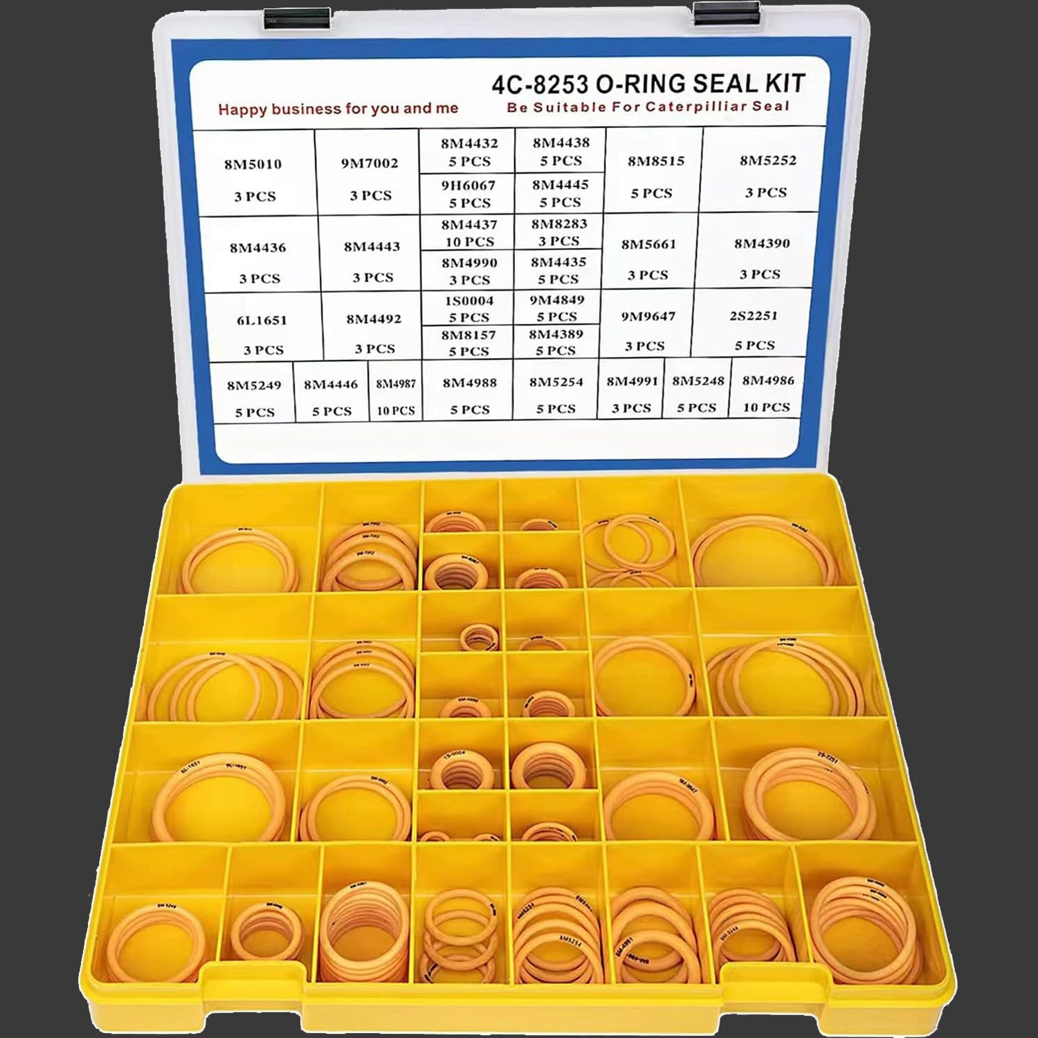4C-8253 270-1533 O-ring Assortment Kit Fits CAT Caterpillar