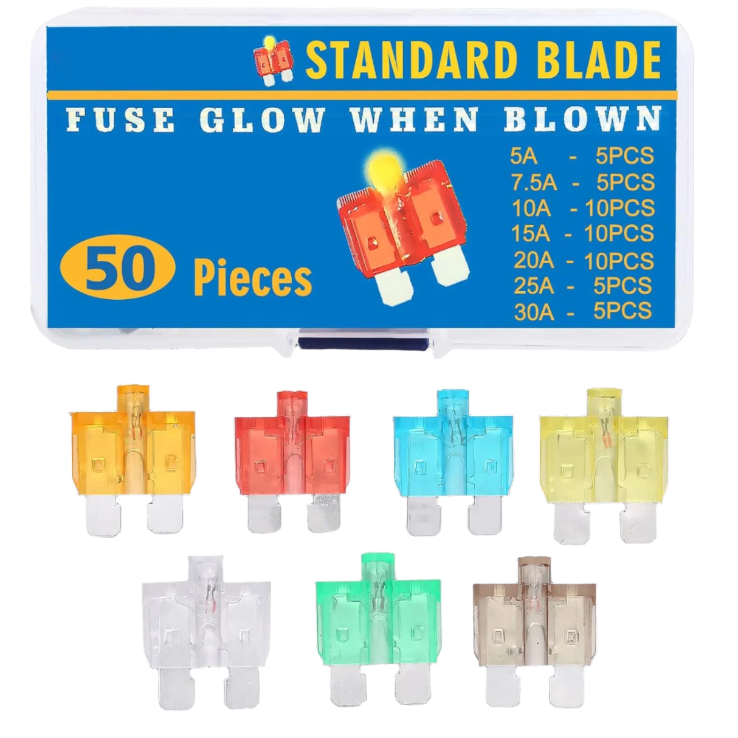 50PCS Auto Fuse