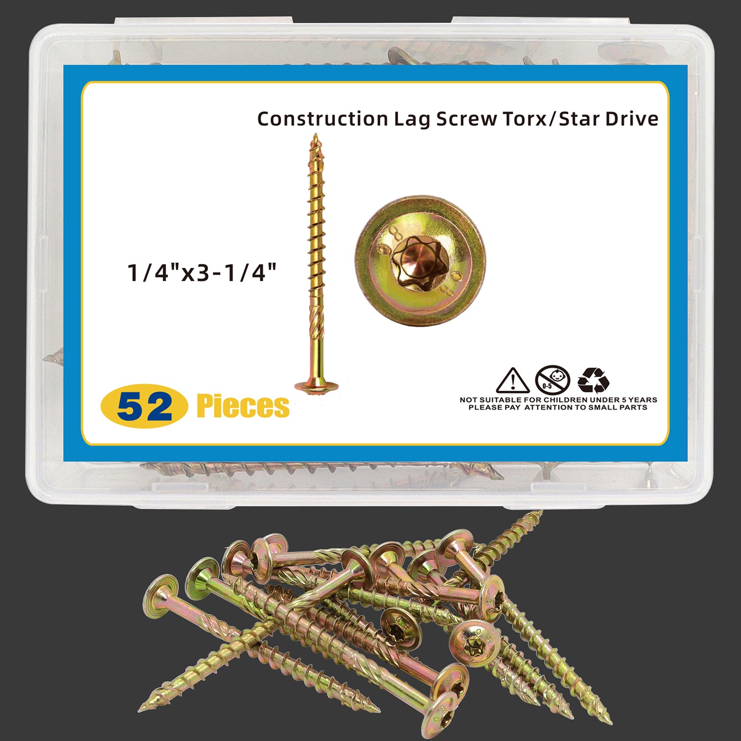 Construction Lag Screw Torx