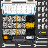 315 PCS SAE & Metric Grease Fitting