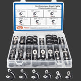 52pcs P Clips Hose Clamp