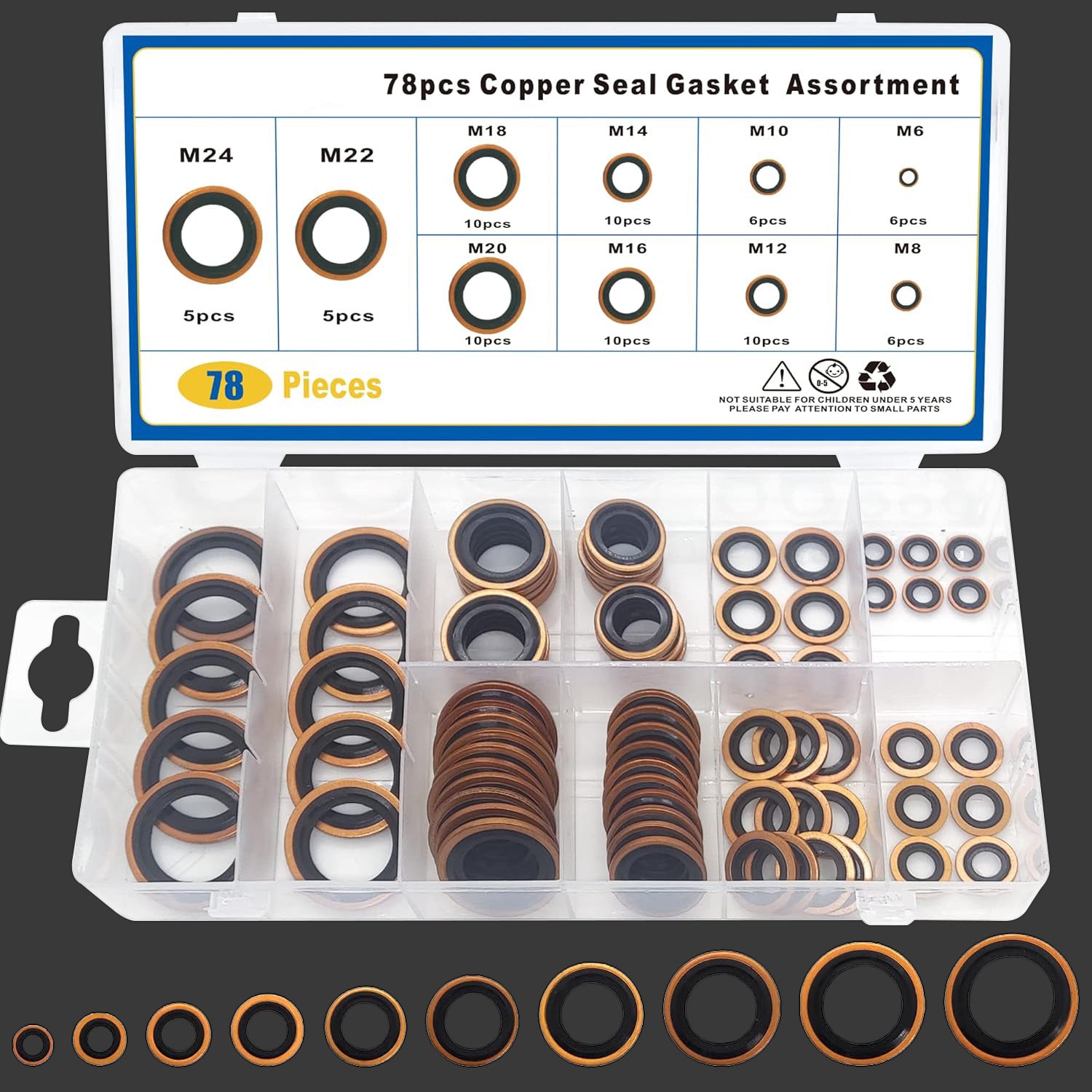 PCS Copper Bonded Seal