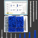 231 PCS Conical Concrete Wall Anchor and Screw