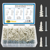 180 PCS Drywall Anchor and Screw Kit