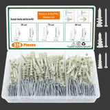 320 PCS Drywall Anchor and Screw Kit