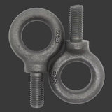 Lifting Shoulder Eye Bolt 5/8"-11 X 1-1/4" 2 Pcs, Industrial Grade Heavy Duty Forged Steel for Truck Tractor Bucket Use As Towing&Pulling Point