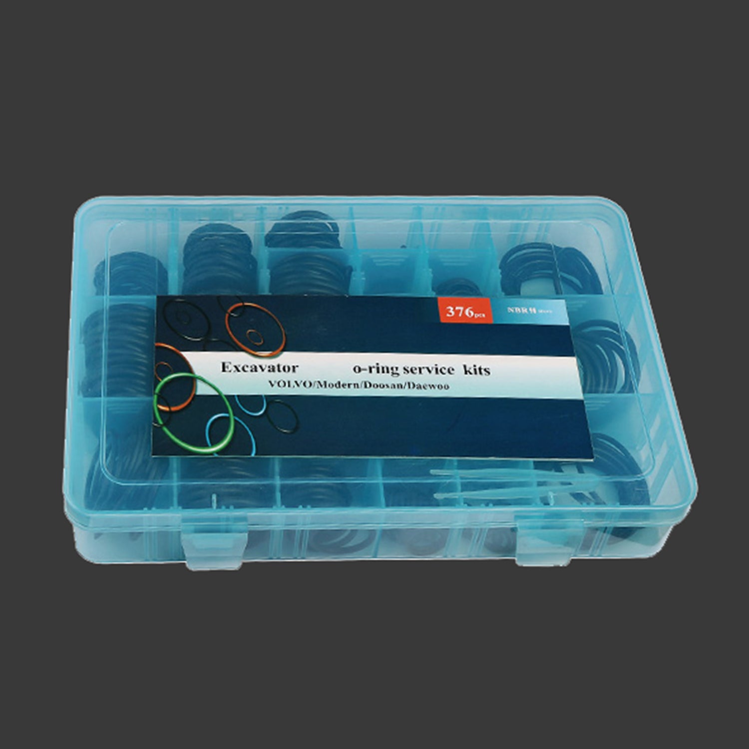376PCS O-ring Kit