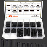 177pcs Rubber Vacuum Caps Assortment Kit
