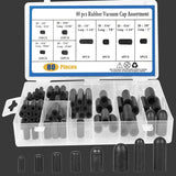 80pcs Rubber Vacuum Caps Assortment Kit