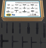 113PCS Vacuum Connector Assortment 113 PCS